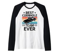 Best Cornhole Team Ever Maglia con Maniche Raglan