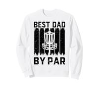 Best Dad By Bar for Disc Golf Lovers - Funny Father's Day Felpa
