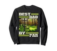 Best Dad By Par Disc Golf Dad for Men Father's Day Golf Felpa
