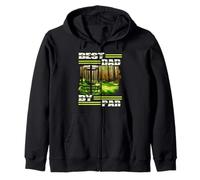 Best Dad By Par Disc Golf Dad for Men Father's Day Golf Felpa con Cappuccio