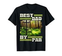 Best Dad By Par Disc Golf Dad for Men Father's Day Golf Maglietta