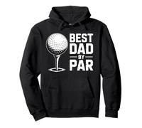 Best Dad By Par Divertente Sarcastico Golf Daddy Felpa con Cappuccio