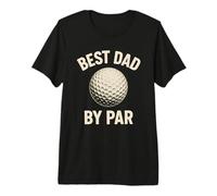 Best Dad By Par Fathers Day Golf Merchandise Golf Graphic Maglietta Premium