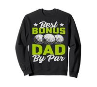 Best Dad By Par Golf Balls Dad for Men Father's Day Golf Felpa