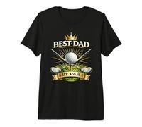 Best Dad By Par Golf Padre Golfer Maglietta Premium