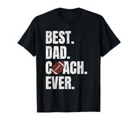 Best Dad Coach Ever - Divertente maglietta da calcio per gli amanti dello sport Maglietta