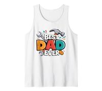 Best Dad Ever Funny Daddy Meme Craftsman Citazione Fathers Day Canotta