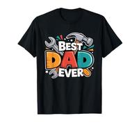 Best Dad Ever Funny Daddy Meme Craftsman Citazione Fathers Day Maglietta