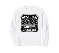 Best Dad Forever World's Greatest Father DADD Festa del papà Felpa