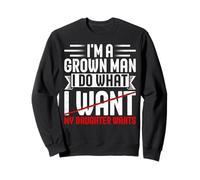 Best Dad Funny Father's Day from Daughter Marito Daddy Men Felpa