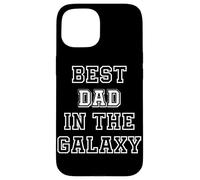 Best Dad in the Galaxy Festa del Papà Regalo Kid Papa Tee Family Custodia per iPhone 15