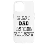 Best Dad in the Galaxy Festa del Papà Regalo Kid Papa Tee Family Custodia per iPhone 15