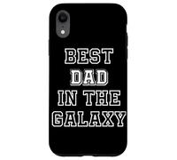 Best Dad in the Galaxy Festa del Papà Regalo Kid Papa Tee Family Custodia per iPhone XR