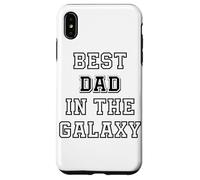 Best Dad in the Galaxy Festa del Papà Regalo Kid Papa Tee Family Custodia per iPhone XS Max