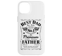 Best Dad Real Hero Father No1 Dad Birthday Fathers Day Custodia per iPhone 14 Plus