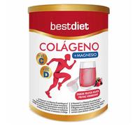 COLÁGENO CON MAGNESIO EN POLVO sabor frutos rojos 250g