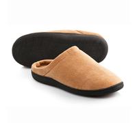 BEST DIRECT STEPLUXE Slippers, pantofole da casa anti-fatica con suola in gel, lavabili, tecnologia gel comfort, marrone, Large