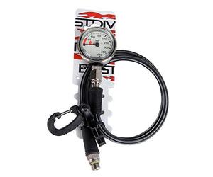 Best Divers Ab0770 Manometro Sub, Acciaio Inox, 4.5 x 2 cm