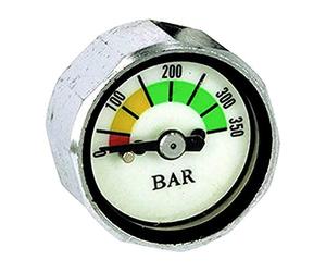 Best divers Ab0777 Manometro Sub, Argento, 2.6 x 1.5 cm