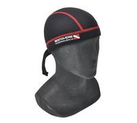 BEST DIVERS, Bandana 3 mm NEOP. Nera/Rossa, TG. L-XL