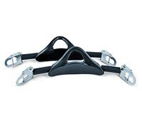 Best Divers Cinturini Pinne, Attacco Inox, Nero, M