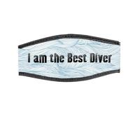 Best Divers, Cinturino Maschera in Neoprene, Chiusura a Strappo, Best Divers