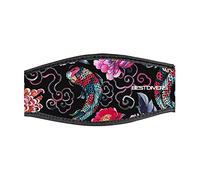 Best Divers, Cinturino Maschera in Neoprene, Chiusura a Strappo, KOY
