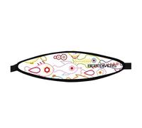 Best Divers, Cinturino Maschera in Neoprene, Terminali a Strappo, FISH