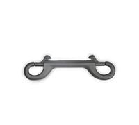 Best Divers MOSCHETTONE Doppio Inox 100 mm, Nero