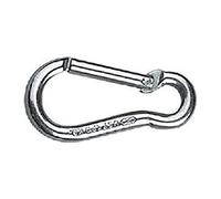 Best Divers MOSCHETTONE Inox 80 mm, Unisex Adulto, Grigio