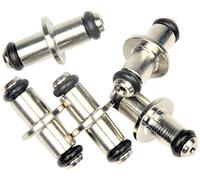 Best Divers Swivel per Frusta (Sacchetto 5 pz), Accessorio Sub Unisex Adulto, Grigio, 5 Pezzi