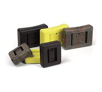 Best Divers YELLOWGRIP Piombo Subacqueo 1 kg Giallo, Zavorra in Gomma Termoplastica per Cintura Sub da 5 cm, Peso per Assetto Immersione e Apnea