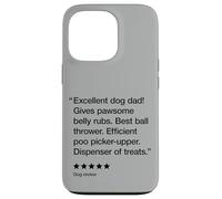 Best Dog Dad 5 Stars - Divertente amante dei cani Custodia per iPhone 13 Pro