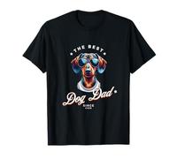 Best Dog Dad Ever Cani Papà, proprietario di cani Maglietta