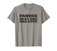 Best Dog Dad Ever, PAWDRE, The Dog Father, Doggo Dad Maglietta