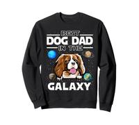 Best Dog Dad in The Galaxy Cavalier King Charles Spaniel Felpa