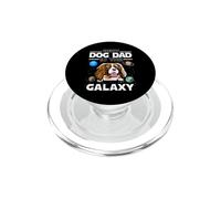 Best Dog Dad In The Galaxy Cavalier King Charles Spaniel PopSockets PopGrip per MagSafe
