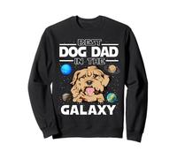 Best Dog Dad in The Galaxy Cockapoo Puppy Dogs Lovers Felpa