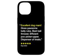 Best Dog Mam 5 Stars - Divertente amante dei cani Custodia per iPhone 14