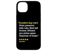 Best Dog Mam 5 Stars - Divertente amante dei cani Custodia per iPhone 14 Plus