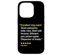 Best Dog Mam 5 Stars - Divertente amante dei cani Custodia per iPhone 14 Pro