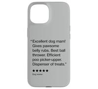 Best Dog Mam 5 Stars - Divertente amante dei cani Custodia per iPhone 15