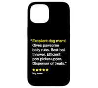 Best Dog Mam 5 Stars - Divertente amante dei cani Custodia per iPhone 15