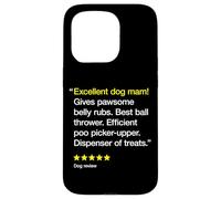 Best Dog Mam 5 Stars - Divertente amante dei cani Custodia per iPhone 15 Pro