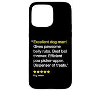 Best Dog Mam 5 Stars - Divertente amante dei cani Custodia per iPhone 15 Pro Max