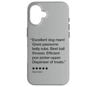 Best Dog Mam 5 Stars - Divertente amante dei cani Custodia per iPhone 16
