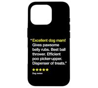 Best Dog Mam 5 Stars - Divertente amante dei cani Custodia per iPhone 16 Pro