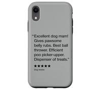 Best Dog Mam 5 Stars - Divertente amante dei cani Custodia per iPhone XR