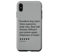 Best Dog Mam 5 Stars - Divertente amante dei cani Custodia per iPhone XS Max