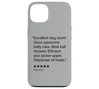 Best Dog Mom 5 Stars - Divertente amante dei cani Custodia per iPhone 13